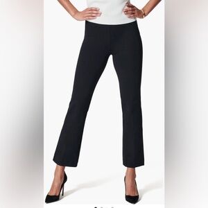 SPANX PerfectFit Smoothing Ponte Knit Kick Flare Classic Back Pants Size Large